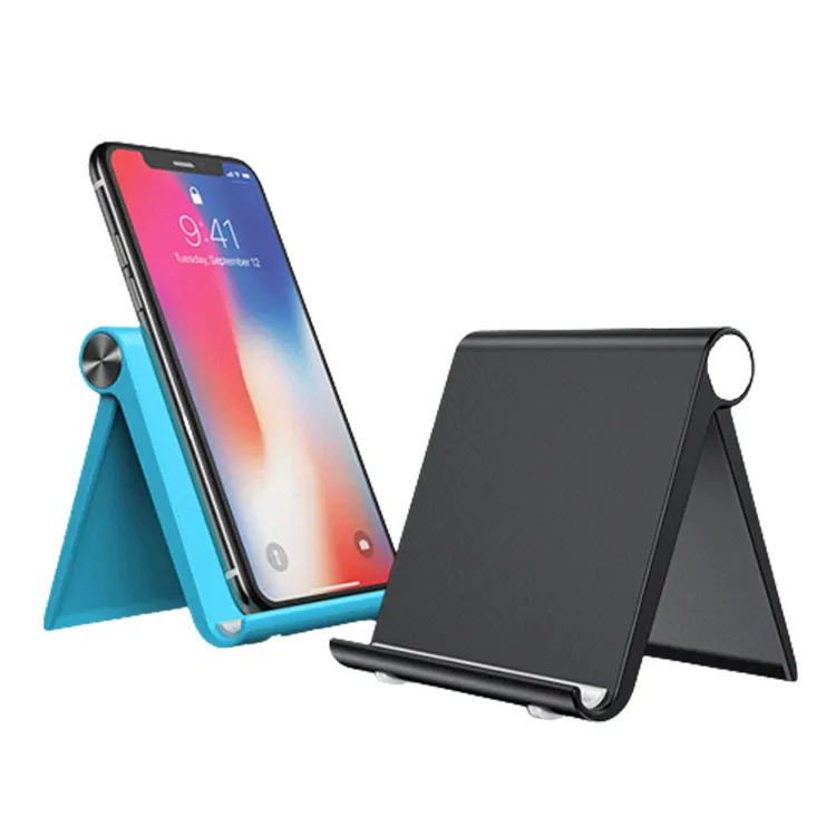 Portable Adjustable Angle Travel Desk Universal Cell Phone Holder Mini Mobile Phone Stand