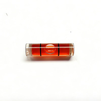 Niveau à bulle cylindrique en acrylique de haute précision 7x26mm pour niveaux à bulle, outils de mesure, pièce de rechange