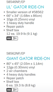 INTEX 58546 flotador Gator juguete <span class=keywords><strong>para</strong></span> niños con 2 asas resistentes Gator <span class=keywords><strong>piscina</strong></span> juguetes <span class=keywords><strong>inflable</strong></span> <span class=keywords><strong>cocodrilo</strong></span> verde paseo <span class=keywords><strong>para</strong></span> <span class=keywords><strong>piscina</strong></span> - Product Image 3