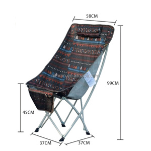 Sedia da Campeggio Pieghevole Ultraleggera con Schienale Alto in Tessuto Oxford per Pesca, BBQ, Spiaggia e Picnic - Product Image 2