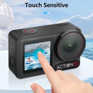 Juego de Accesorios Premium Amazear para DJI Osmo Action 5 Pro, Protector de Pantalla sin Burbujas, Tapa de Lente de Silicona, Accesorios para Cámara Deportiva - Product Image 4