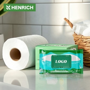 100% Matériau Biodégradable Sensation Fraîche Tissu Humide Toilette Lavable Ecopure Lingettes Adulte Frais Cents Avec Marque Privée - Product Image 5