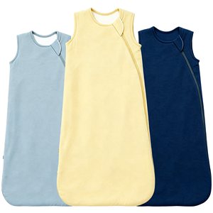 <span class=keywords><strong>Gigoteuse</strong></span>/Sac de couchage respirant sans manches en tissu de bambou personnalisé pour bébé nouveau-né - Product Image 1