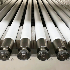 Rodillo Cerámico de Cuarzo y Alúmina de Alta Temperatura para Horno de Recocido, Varilla de Fusión para Horno Caliente, Resistente a Impactos Térmicos - Product Image 1