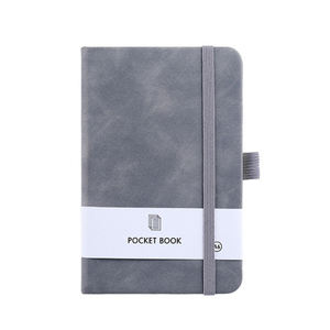 Carnet de notes de luxe personnalisé pour affaires, avec couverture rigide en tissu uni et matériaux en cuir, dernier modèle - Product Image 2