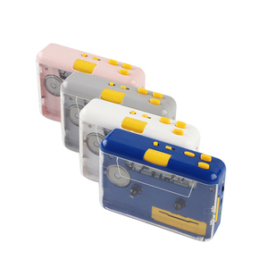 Lecteur de cassette USB Walkman audio transparent blanc de poche en gros d'usine, convertisseur de cassette en MP3 numérique <span class=keywords><strong>CD</strong></span> - Product Image 2