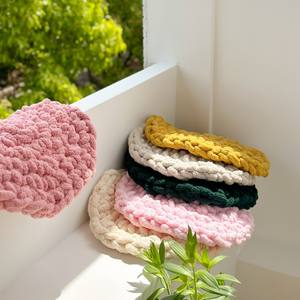 أريكة مبتكرة مصنوعة يدويًا من البوليستر طراز الشمال ، وسادة مكتب بجانب السرير ، وسائد مقعد للبيع بالجملة - Product Image 2