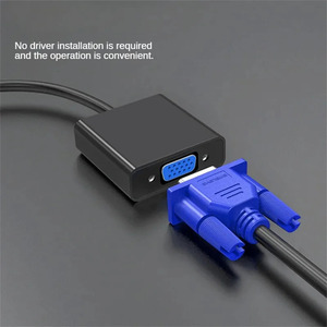 Dp Để <span class=keywords><strong>VGA</strong></span> <span class=keywords><strong>DisplayPort</strong></span> Nam Để <span class=keywords><strong>VGA</strong></span> Nữ Chuyển Đổi Adapter Cable 1080P Cho TV Máy Tính Xách Tay Máy Tính Chiếu - Product Image 2