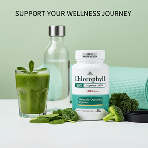 Suplemen Kapsul Klorofil Body Magic Superfood Hijau Berkualitas Tinggi untuk Kesehatan dan Konsentrasi - Product Image 4