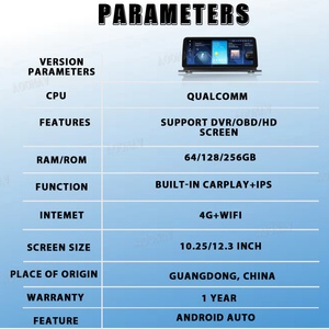 Radio para Auto de 128G para BMW Serie 5 GT F07 2010-2017, Pantalla Táctil Android de Última Generación, Estéreo Multimedia, Reproductor de Video GPS, Unidad de Sistema Dual - Product Image 3