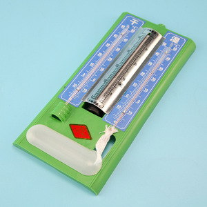 J13023 Wet and Dry Bulb <b>Thermometer</b>, Biological Hygrometer, Physics Experiment Equipment, Chemistry Experiment Instrument - Product Image 1
