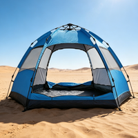 Tente de camping confortable RAYCIN pour les voyages en famille, la randonnée en plein air, les pique-niques, le camping sur la plage et les loisirs du week-end