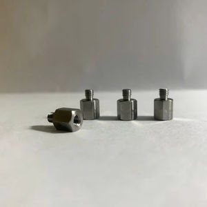 Tuerca de Acoplamiento Roscada de Acero Inoxidable AL6063, Varilla de Acero, Conector Macho-Hembra para Equipos Industriales - Product Image 1