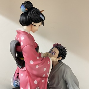 Figura in PVC di Akaza da <span class=keywords><strong>Kimetsu</strong></span> <span class=keywords><strong>No</strong></span> Yaiba, 25 cm, personaggio dei cartoni animati - Product Image 3