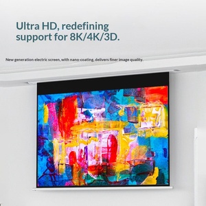 Pantalla Flotante Eléctrica Anti-Luz Nano 8K (Negro Clásico) para Cine en Casa 3D/4K Ultra HD, Estreno Mundial - Product Image 1