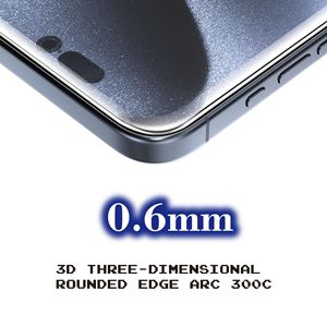 HD 300C 0,6 MM 9H antiestático teléfono celular <span class=keywords><strong>película</strong></span> protectora de pantalla de vidrio templado para iPhone 11 12 13 14 15 16 Vidrio Templado - Product Image 5