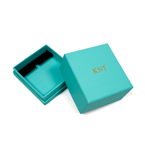 Venta al por mayor logotipo personalizado ecológico azul embalaje joyería caja de almacenamiento personalizado joyería embalaje regalo caja de cartón - Product Image 5
