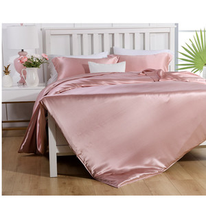 <strong>Purple</strong> 100% Silk <strong>Bedding</strong> <strong>Set</strong>.Luxury 4-Piece Satin/Sateen Silky Bed Sheet <strong>Set</strong> <strong>Bedding</strong> Collection,Summer Duvet Cover <strong>Sets</strong> - Product Image 4