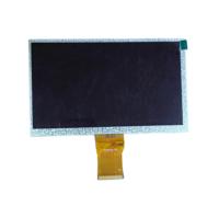 Personnalisation d'écran LCD TFT à matrice active A-Si de 7,0 pouces, résolution 1024x600, RGB 50PIN, rétroéclairage 18 LED, luminosité 300 nits, GJD