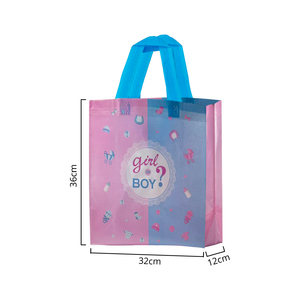 Sac cadeau révélation du sexe 623289, 1 autocollant, 1 sac, fournitures de fête Ramadan - Product Image 5