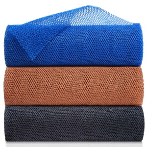 Éponge de bain africaine longue en nylon pour le corps et le dos, exfoliante et flexible - Product Image 1