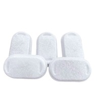 Fontaine à eau pour chien et chat de luxe en gros, antibactérienne, écologique, avec filtre en charbon actif et éponge, filtration multiple, sans parfum