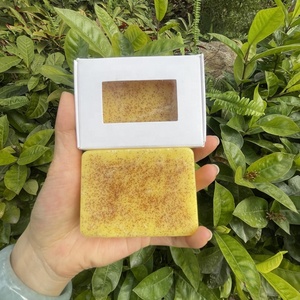 Créez votre propre marque de savon à <span class=keywords><strong>l</strong></span>'acide kojique avec un prix d'usine et un savon artisanal au curcuma de haute qualité avec formule biologique OEM - Product Image 4