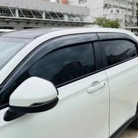 Visera Protectora para Ventana de Coche, Marca KQD, Cromada, Material ABS, para VEZEL/HR-V 2023-ON