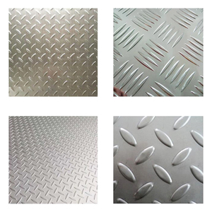 แผ่นอลูมิเนียมลายนูนกันลื่นสำหรับชั้นวางของบันไดแอลไดมอนด์ขนาด4x8 - Product Image 6