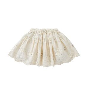 Usine En Gros 100% Coton Confortable Filles Jupe Doux Bébé Filles Robes avec Arc Respirant Filles Vêtements D'été X2214 - Product Image 2