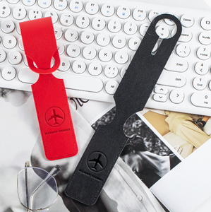 Étiquettes à bagages personnalisées en cuir verni, écologiques, résistantes à l'eau, multicolores, de luxe, pour valises de voyage et bagages à main - Product Image 3