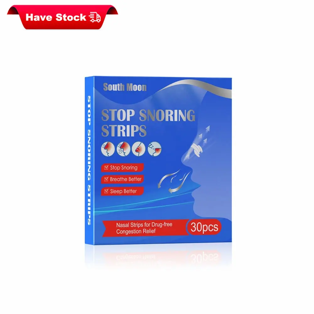 Free Shipping Ventilation nose patch anti-snoring can improve sleep quality snoring patch