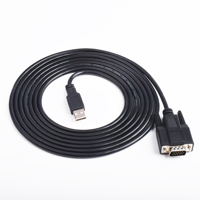 USB 2.0 to Serial Adapter USB to RS-232 Male DB9 Serial Cable