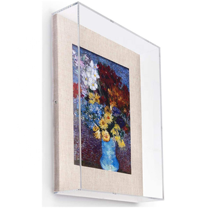High Quality Customized Painting Display Museum Artwork Display Storage Acrylic Shadow Box Frames Only box