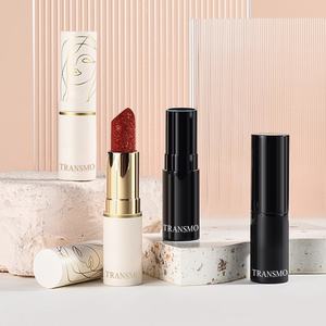 Estuche de Aluminio para Lápiz Labial, Envase Redondo Personalizado para Bálsamo Labial, Tubo Metálico para Lápiz Labial, Contenedor para Bálsamo Labial - Product Image 1
