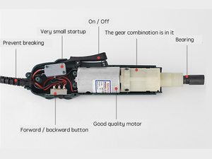 Motor CC sin Escobillas de 36V para Destornillador Eléctrico DIY con Fuente de Alimentación STURLY ST-805 (Torque de 0.3-25kgf.cm) - Product Image 3