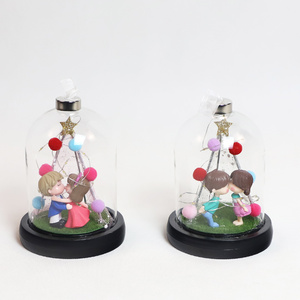 Cadeaux de fête des mères pour les femmes Cadeaux d'anniversaire Galaxy Rose Enchanted Crystal Flower Gift Light Up Rose in Glass Dome - Product Image 3