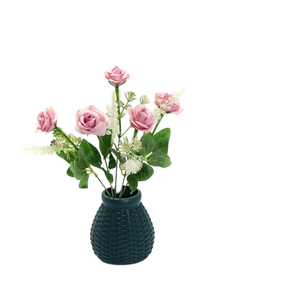 CASAMAX WL CZ-0042 Arrangements floraux décoratifs Fleurs artificielles Pack Bouquet Écologique Élégant Premium Durable - Product Image 1