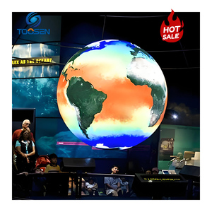 צורה יצירתית צורה 360 צבע מלא p5 וידאו הוביל כדור תצוגה גמיש 1m 1.2 מ '1.5 מטר 2m קוטר תצוגה לתערוכות ip65 - Product Image 4