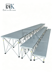 Customized Outdoor Indoor <b>Stage</b> Portable Anti Slip <b>Stage</b> Aluminum Riser <b>Stage</b> <b>Platform</b> Podium for Music Event - Product Image 1