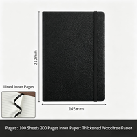 Carnet de notes A5 personnalisé en cuir pleine fleur avec fermeture magnétique et attache pour stylo, idéal pour l'écriture, la planification et comme cadeau d'affaires
