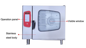 Professional 10 Trays Electric Steam Cooking <strong>Combination</strong> Pizza Using a Combi <strong>Oven</strong> Australia <strong>Oven</strong> - Product Image 6