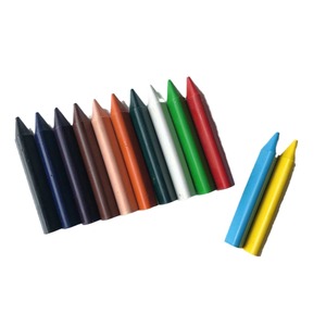 Özel işleme çocuk balmumu mum boya çizim seti üçgen Graffiti çizim kalemler toptan öğrenciler için - Product Image 5