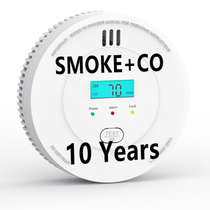 10 năm tuổi thọ pin độc lập <span class=keywords><strong>co</strong></span> Báo động cảm biến Carbon Monoxide báo động Detector cao nhạy cảm cảnh báo LED hiển thị <span class=keywords><strong>co</strong></span> báo động - Product Image 1
