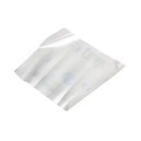 Sac en plastique laminé plat, logo personnalisé imprimé, jetable, thermoscellable, étanche à l'humidité, pochette de rangement sous vide