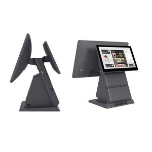 4+32 GB 15,6 Zoll Touch-Display Dual-POS-System mit Dual-Display Android Desktop POS Terminal A606