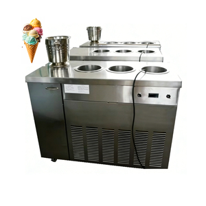 HN QDMECH Máquina de Hielo Turco de Alta Eficiencia para Puestos Callejeros, Vitrina Exhibidora de Hielo Turco, Máquina de Hielo Turco - Product Image 5