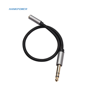 Bộ chuyển đổi âm thanh nổi 6.35mm đến 3.5mm 6.35 1/4 Nam sang 3.5 1/8 nữ tai nghe cáp âm thanh - Product Image 2