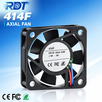 Neuer 414F DC Axiallüfter 24VDC 4cm 4010 Hochleistungs-Kugellager für Industrielle Elektronikgeräte Kühlung Ersatz