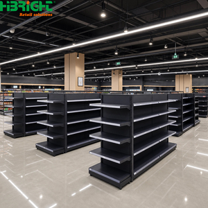 Solution complète d'équipement de rayonnage et de présentoirs robustes pour supermarchés, avec conception 3D gratuite pour les épiceries - Product Image 4